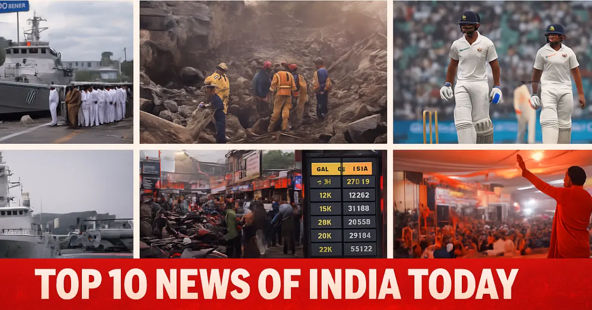 Top 10 News of India Today-16 November 2025
