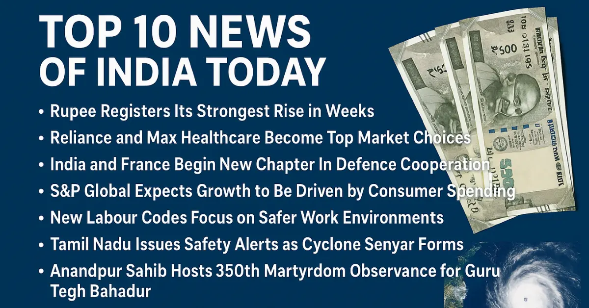 Top 10 News of India Today